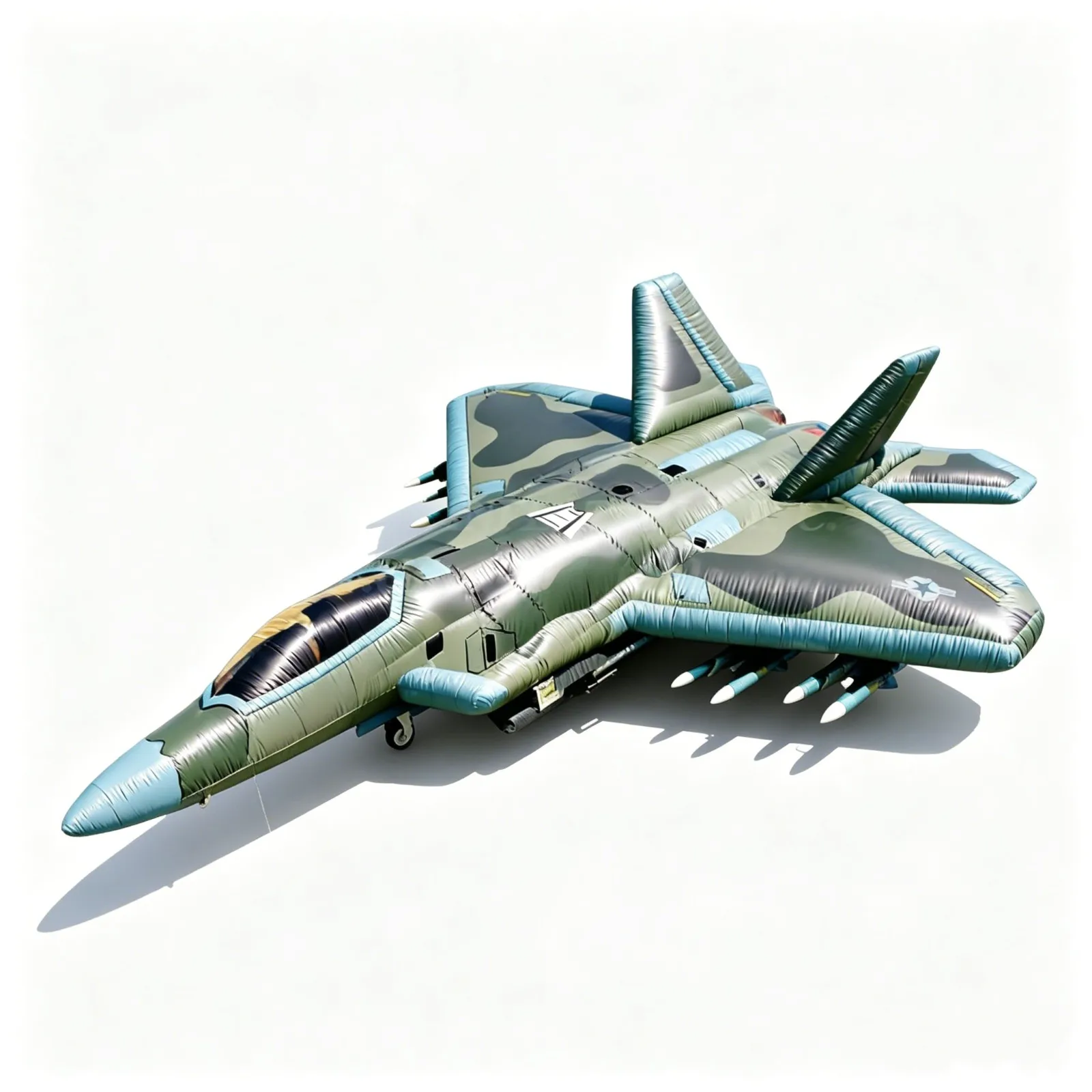  Inflatable Fighter Jet Model